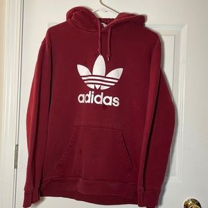 Red Adidas Hoodie